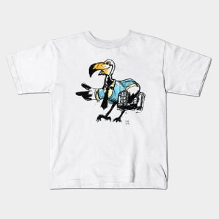 Dodo Typewriter Salesman Kids T-Shirt